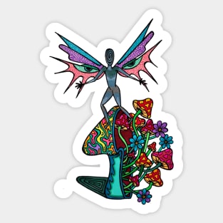 Trippy Fairy Sticker